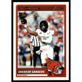 2025 Shedeur Sanders RC Panini Score NFL football card in near mint condition