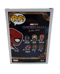 Spider-Man Upgraded Suit Funko Pop Marvel No Way Home bobblehead vinyl packaging