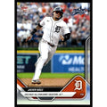 Javier Baez 2025 MLB All-Star Game card in Detroit Tigers uniform running base