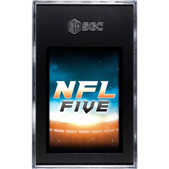 2021 Panini NFL Five Swirlorama Jalen Hurts Philadelphia Eagles graded 9.5 trading card