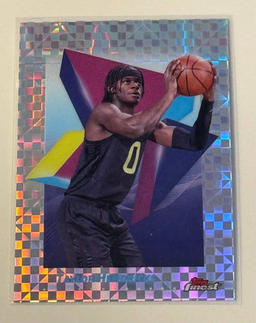 Taylor Hendricks RC 2023-24 Topps Finest Refractor Rookie Card NBA Utah Jazz