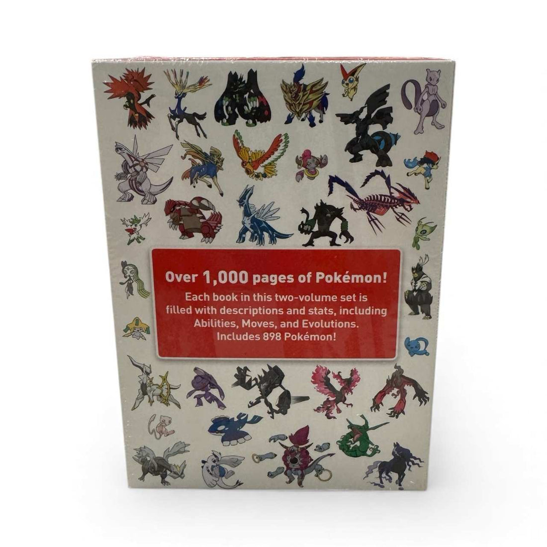 New-sealed Pokémon Complete Pocket Guide 2-book box set featuring Pikachu and Eevee with over 890 Pokémon details