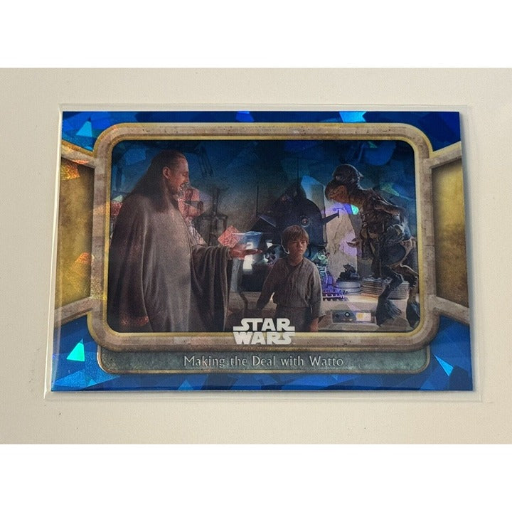 2024 Topps Chrome Sapphire Star Wars Episode I Phantom Menace - Deal With Watto*