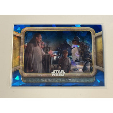 2024 Topps Chrome Sapphire Star Wars Episode I Phantom Menace - Deal With Watto*