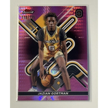 2022-23 Topps OTE Finest Jazian Gortman 110/125 Rook Refractor Auto 22 NBA Bucks