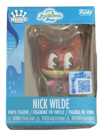 Funko Minis Nick Wilde vinyl figure collectible from Disney Zootopia in original packaging