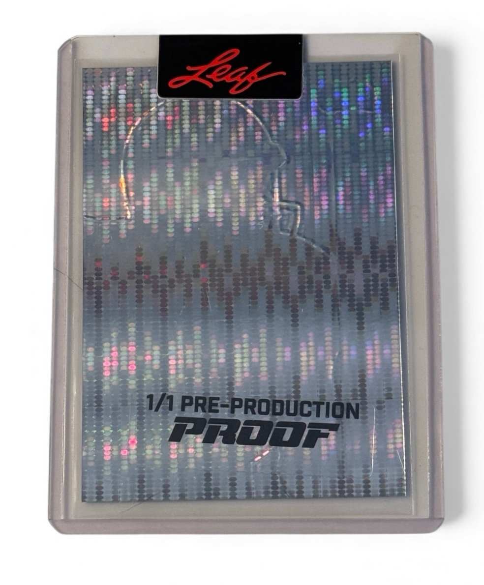 SEALED Vince Young 1/1 Leaf Pro SEALED Vince Young 1/1 Leaf Pro Set Metal Pre-Production Proof NFL Titans Rare