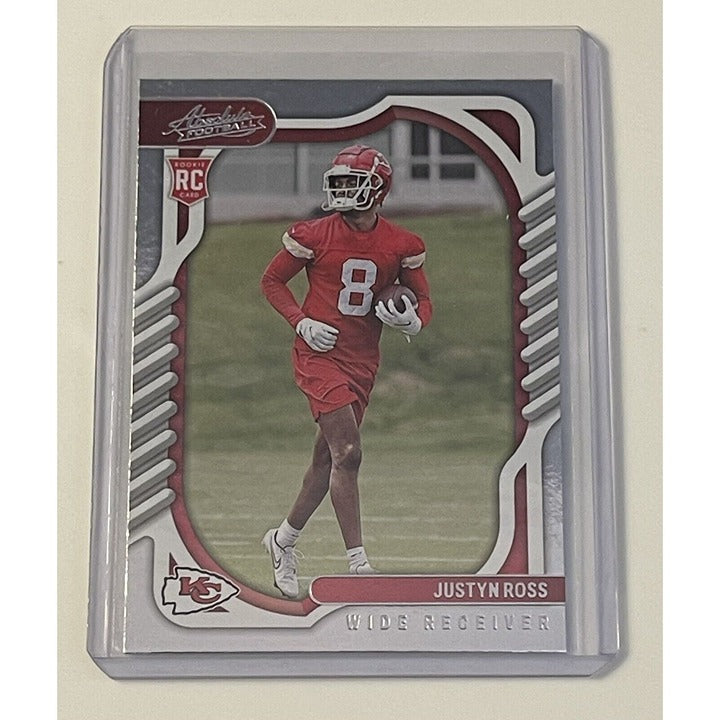 2022 Panini Absolute Justyn Ross RC Football Card #174 Retail Card NFL KC Chiefs