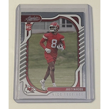 2022 Panini Absolute Justyn Ross RC Football Card #174 Retail Card NFL KC Chiefs