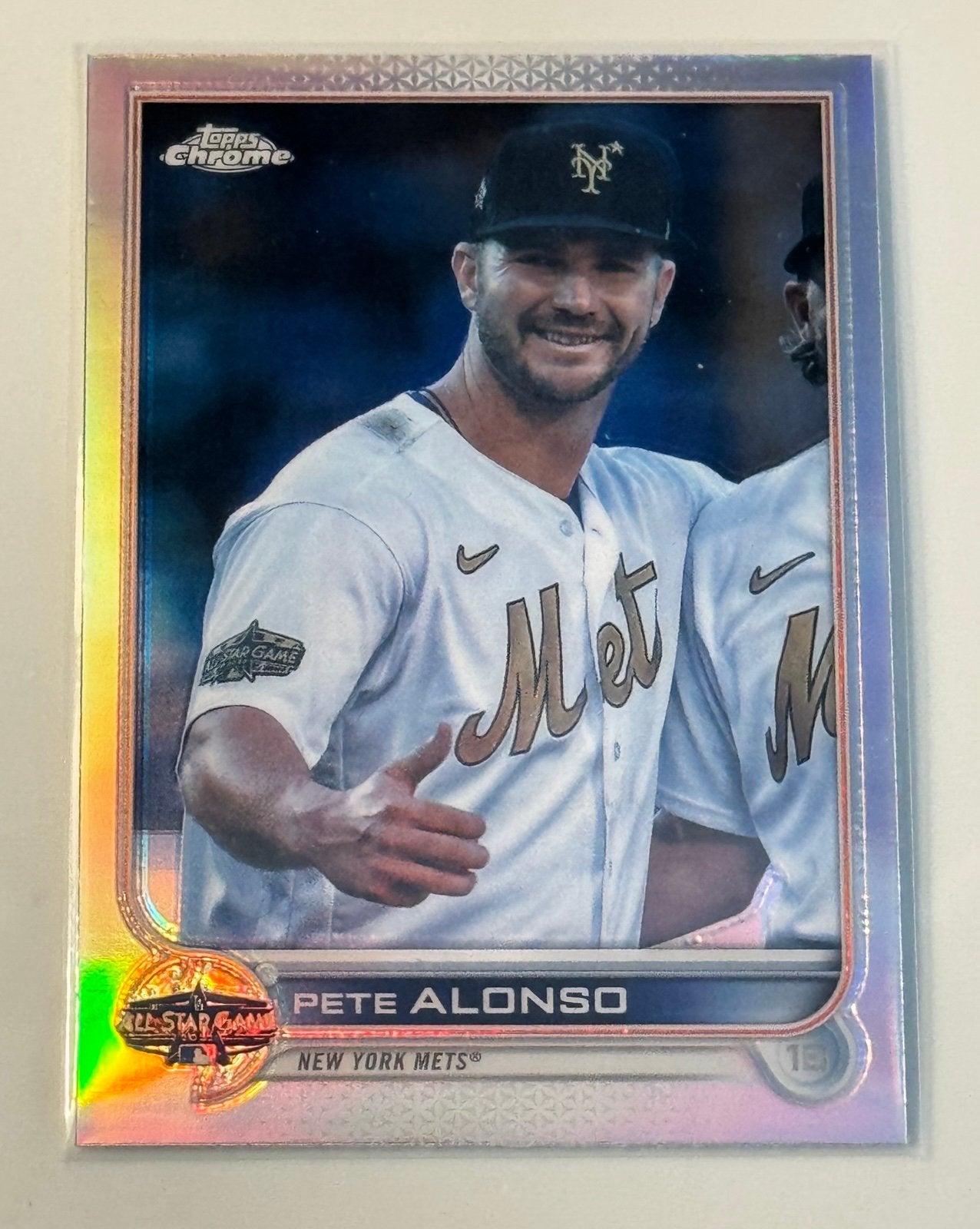 2021 Topps Chrome Pete Alonso “All‑Star Game” Update Refractor Parallel MLB Mets