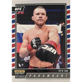 PETR VAN 2022 Panini Instant UFC Paramount MMA trading card with fighter in action and red black gloves