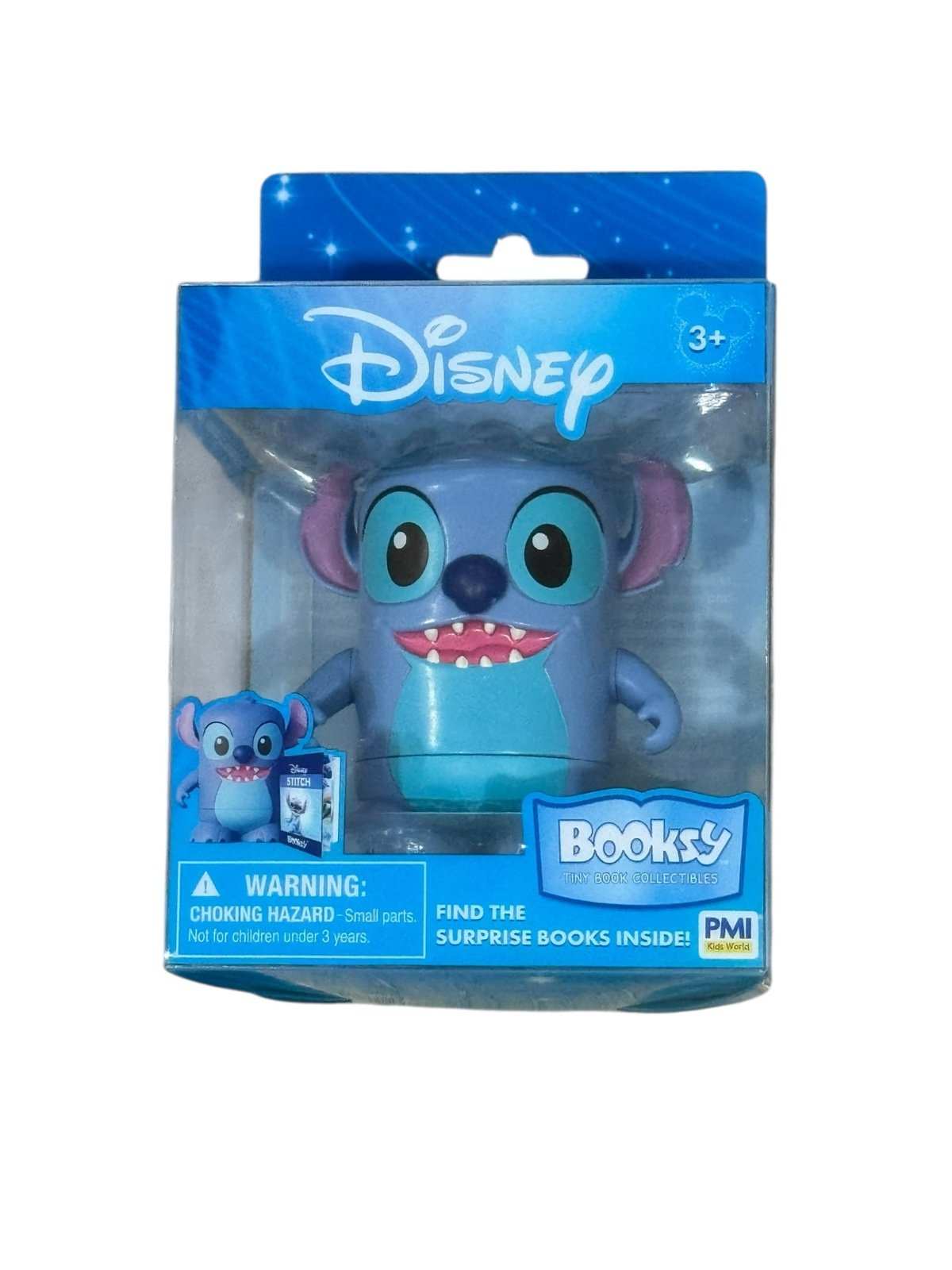 Disney Fun Stitch Booksy tiny book collectible figure in packaging by PMI