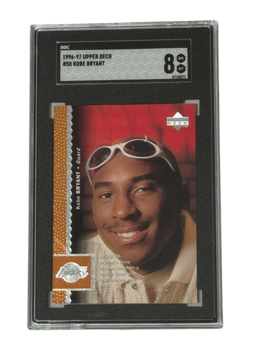 Kobe Bryant 1996-97 Topps #58 SGC 8 Rookie Era NBA Los Angeles Lakers