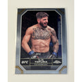 Ilia Topuria 2024 Topps Chrome UFC Featherweight Champion trading card