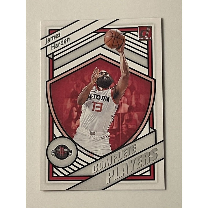 James Harden Panini Donruss 2020-21 Rocket/76ers NBA complete players card