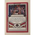 James Harden Panini Donruss 2020-21 N4 NBA Complete Players Card #8 Rocket/76ers with player action and stats on back