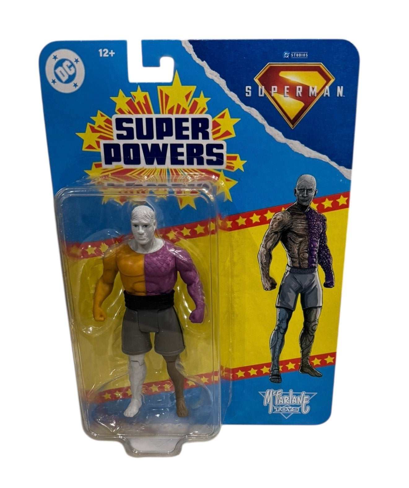 McFarlane Super Powers Metamorpho 5-inch action figure sealed in original DC Comics retro packaging