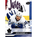 Mitch Marner 2023-24 Upper Deck Series 2 NHL hockey card #418 Toronto Maple Leafs playing on ice