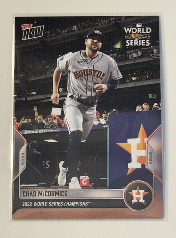Chas McCormick 2022 Topps Now World Series champions - MLB Houston Astros WS-13*