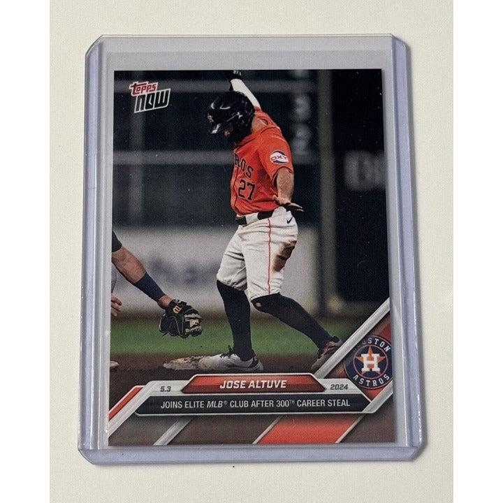 2024 Topps Now MLB Jose Altuve Houston Astros 300th Career Steal #151 - IN HAND!