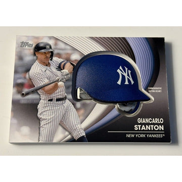 2022 Topps Series 2 Giancarlo Stanton - Commemorative Batting Helmet Card #BH-GS