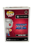 Captain Atom Funko Pop 333 DC Super Heroes 2020 Limited Edition metallic sculpt with red energy details in box