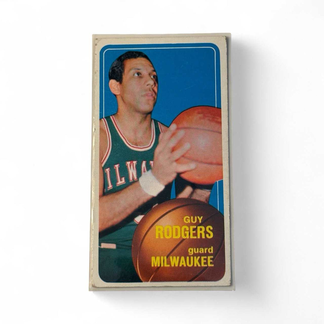 Guy Rodgers Tallboy Topps 1970-71 Topps Guy Rodgers Tallboy Vintage Basketball Card 22 NBA Milwakee Bucks