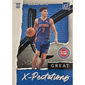 KILLIAN HAYES RC 2020-21 Donruss Great X-Pectations rookie card NBA Pistons basketball