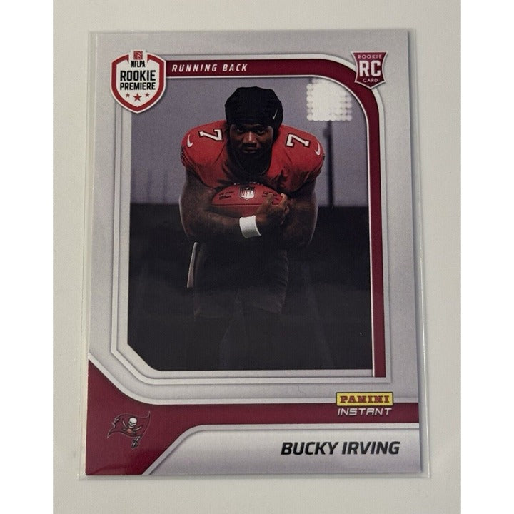 2024 Panini Instant Bucky Irving RC* RPS FIRST LOOK 1/619 NFL Bucs ROOKIE CARD 6