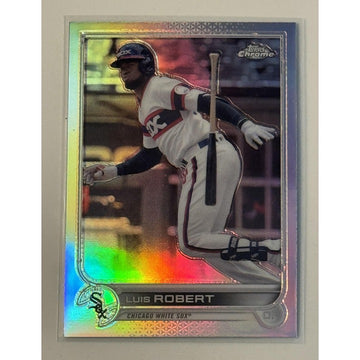 2022 Topps Chrome #137 Luis Robert Green Wave Refractor MLB - Chicago White Sox
