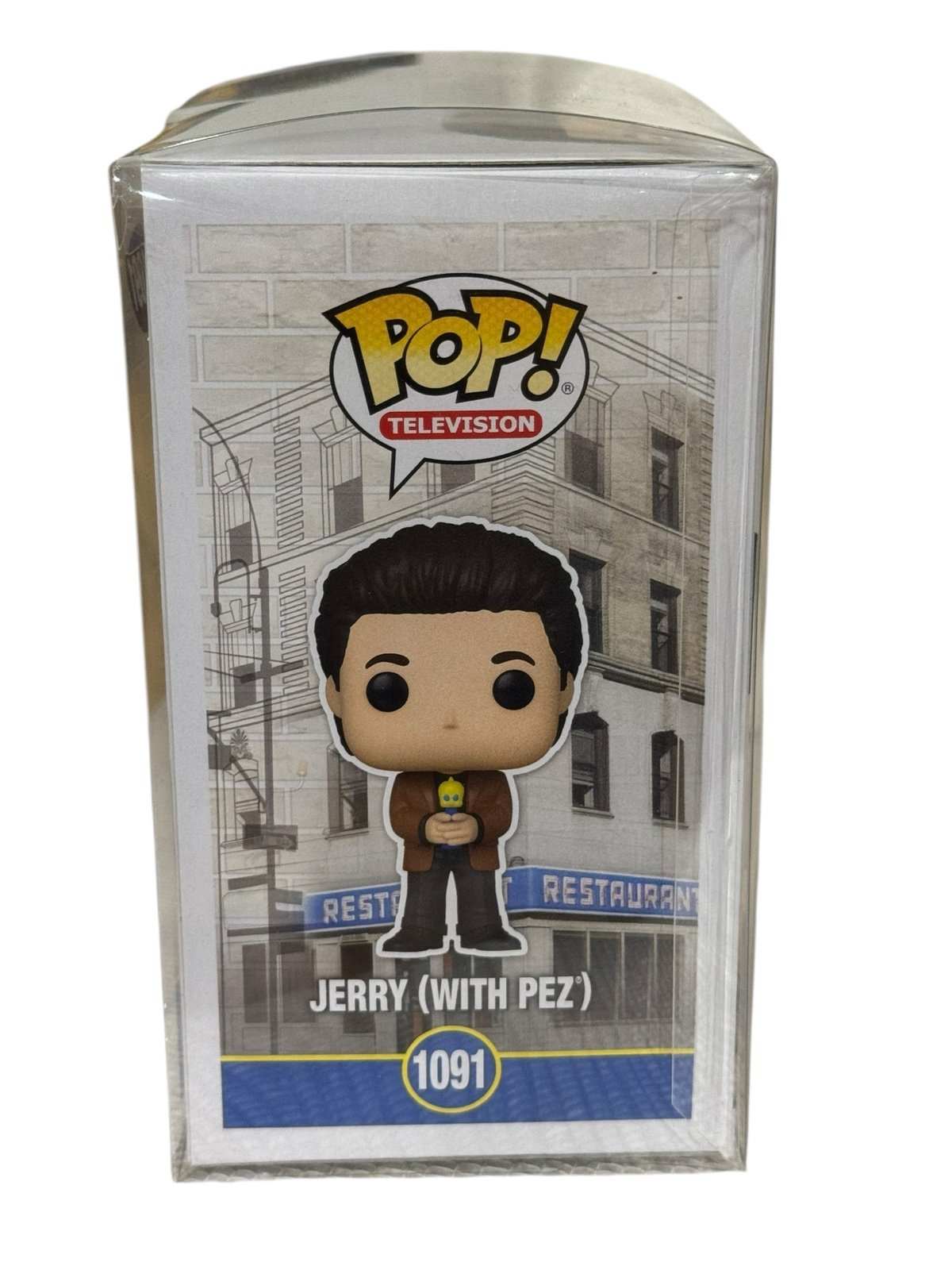Seinfeld Jerry Funko Pop 1091 Walmart Exclusive with Pez dispenser collectible figure