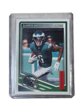 Philadelphia Eagles NFL football card featuring DeVonta Smith from 3 Cards 3 Stars Bundle