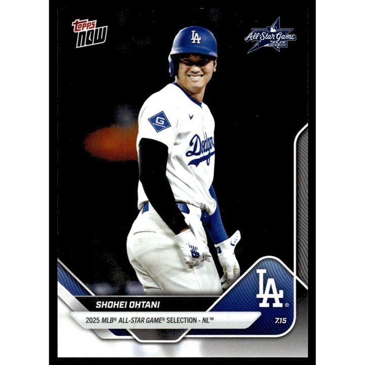 Shohei Ohtani 2025 MLB All-Star Game limited edition baseball card, LA Dodgers, Topps Now