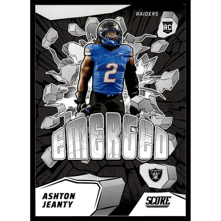 Ashton Jeanty Rookie 2025 Panini Score NFL Football Card 3 - Near Mint or Better