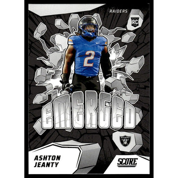 Ashton Jeanty Rookie 2025 Panini Score NFL Football Card 3 - Near Mint or Better