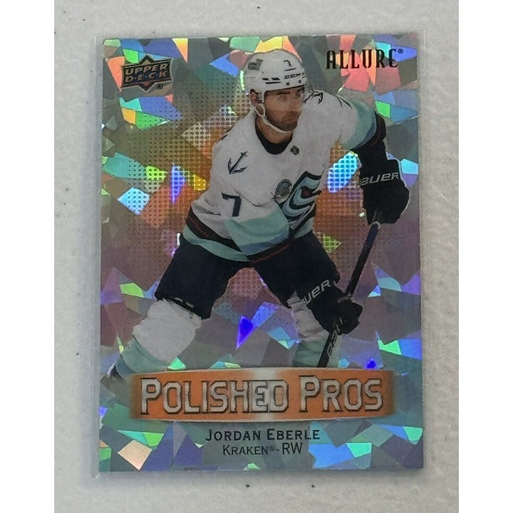 326/399* Jordan Eberle 2023-24 UD NHL Allure Hockey Polished Pros - Cracked Ice*