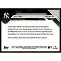 Max Fried 2025 MLB All-Star Game limited edition baseball card back view with player and event details