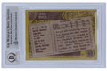 1986 Topps Jerry Rice rookie card autographed with BGS 10 grade authenticated by Beckett