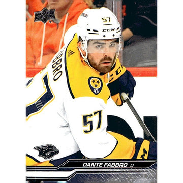 Dante Fabbro 2023-24 Upper Deck Series 2 Update NHL Predators Hockey - Card #353