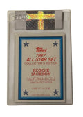 1987 Topps Glossy Send Ins Reggie Jackson MLB California Angels card 54 CGC certified vintage collectible