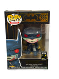 Batman Red Rain Funko Pop 286 collector figure in box with horror-style design from DC Heroes 80 Years series