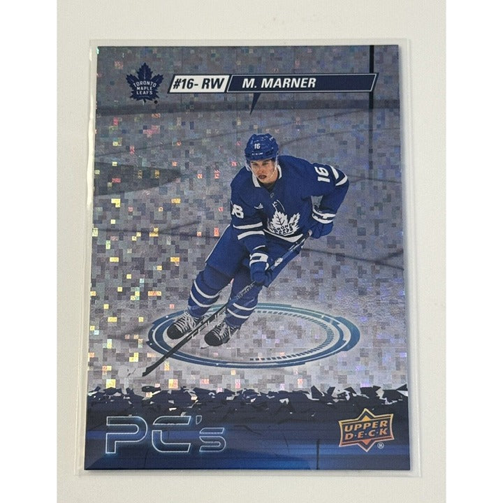 M. Marner 2023-24 Upper Deck Hockey Refractor PC’s Card NHL Maple Leafs collectible