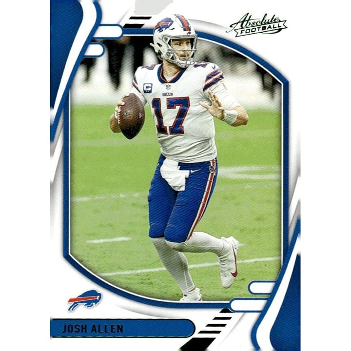 2021 Panini Absolute NFL Football Card #36 Josh Allen QB Retail - Buffalo Bills*