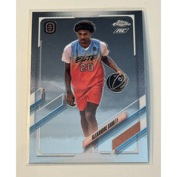 2021/22 Topps Chrome Overtime Elite League Alexandre Sarr RC* OTE #92 - 2024 NBA