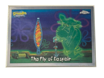 2025 Topps Chrome SpongeBob SquarePants #121 Fly of Despair Card NM or Better