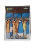 2025 Topps Chrome SpongeBob SquarePants Anchovies #105 trading card NM+ with vivid colors and strong edges