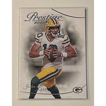 2023 Panini Prestige Football Jordan Love Card #111 - NFL Green Bay Packers Card
