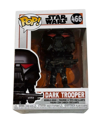 Funko Pop Star Wars Dark Trooper #466 bobble-head in sealed box