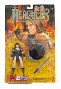 Toy Biz Xena Warrior Princess weaponry figure from Hercules Legendary Journeys vintage sealed collectible