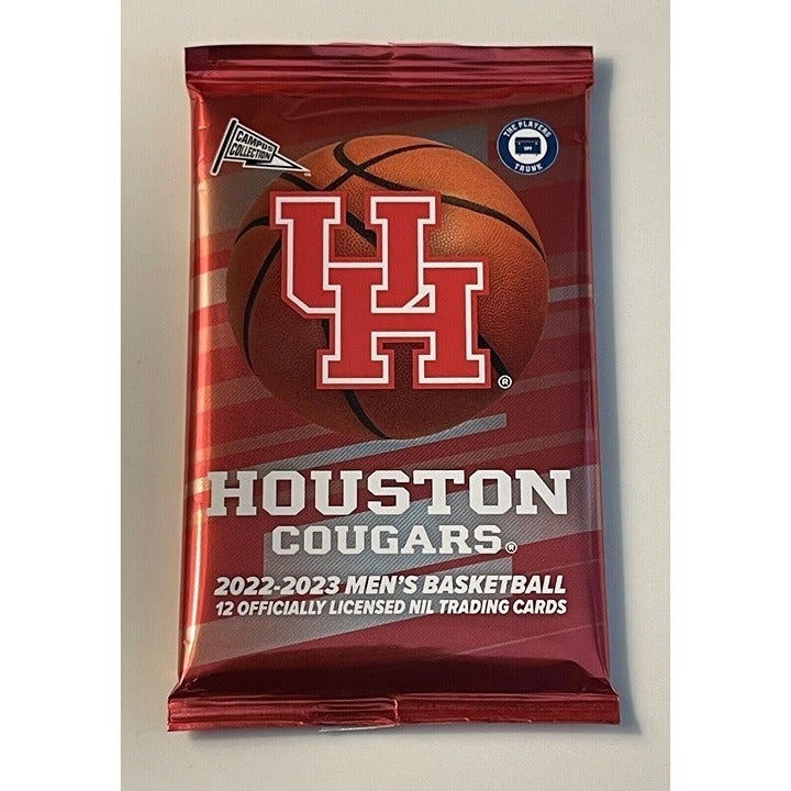 2022 Campus Collection Houston Cougars Players Trunk Foil Pack Has one NIL AUTO!